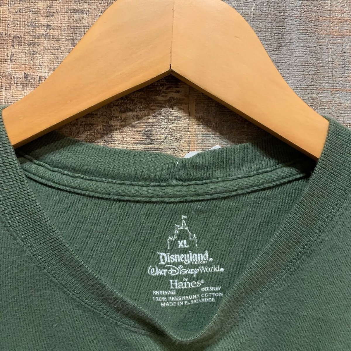 【871】希少レアDisneyディズニーTee/7人の小人/プリントモスグリーン 871】希少レアDisneyディズニーTee/7人の小人/プリントモスグリーン