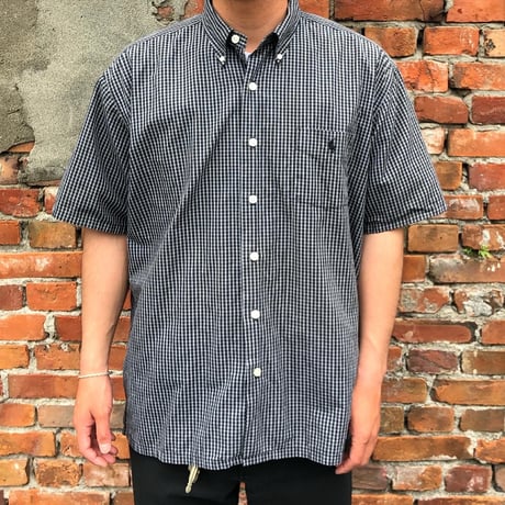 Ralph Lauren  半袖チェックシャツ〝GREGGOR〟L