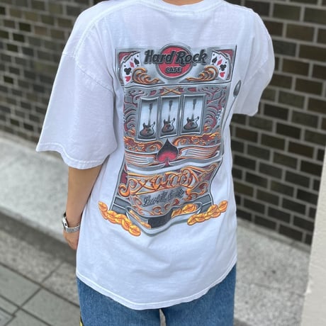 Hard Rock cafe 両面プリントTシャツ Foxwoods