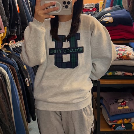 90s USA製 Russell ワッペンスウェット