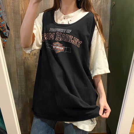 USA製ハーレーダビッドソンタンクトップ