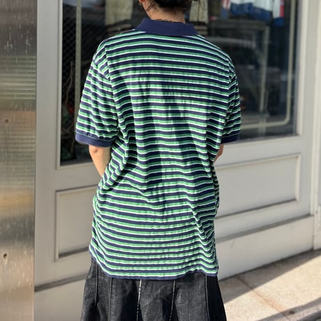 Polo ボーダーポロシャツ