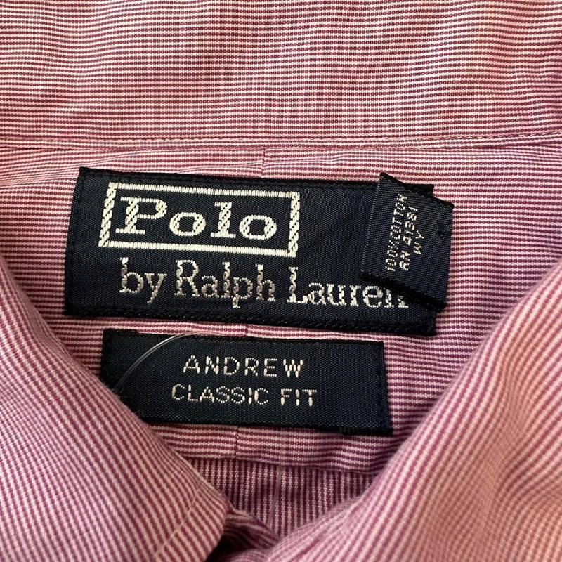 POLO Ralph Lauren “ANDREW CLASSIC FIT”ストライプシャツ