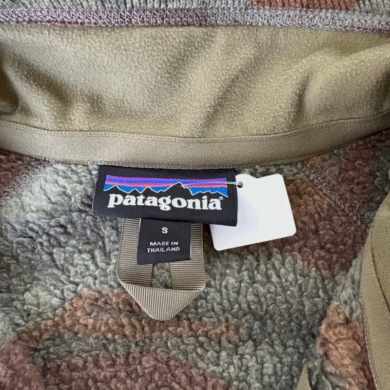 patagonia カモ柄 ハーフジップフリース | CUSTOM FEVER