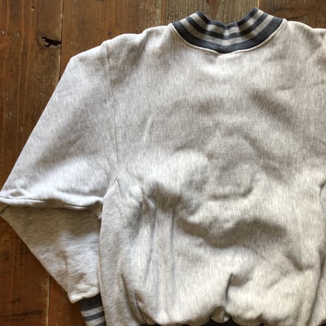 90'sUSA製CHAMPION ハーフスナップスウェット