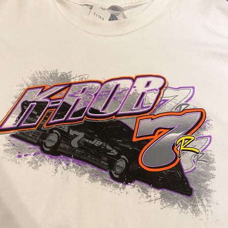 カーレース両面プリントTシャツ K-ROB7R