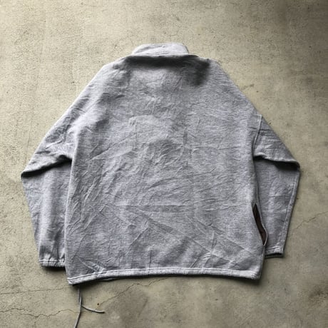 90's USA製ロンジョン ハーフジップスウェット