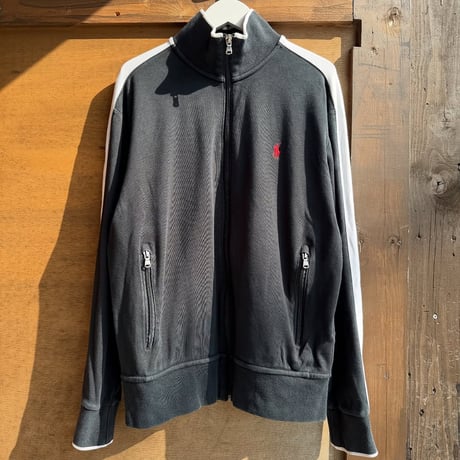 POLO ジップアップスウェット