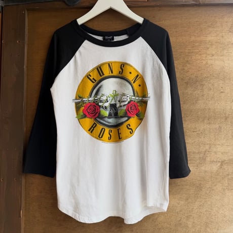 ガンズ・アンド・ローゼズ ラグラン七分袖Tシャツ