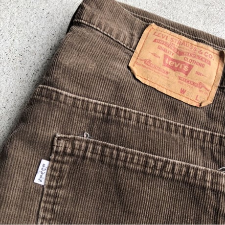 80'sUSA製 Levi's517コーデュロイ  W33×L33