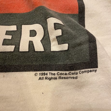94年USA製コカ・コーラTシャツ
