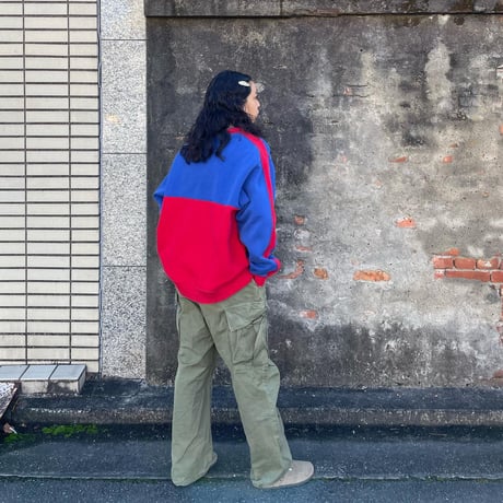 ミッキー切替デザインスウェット