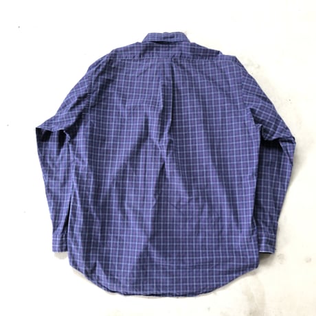 Ralph Lauren長袖チェックシャツ BLAKE  L