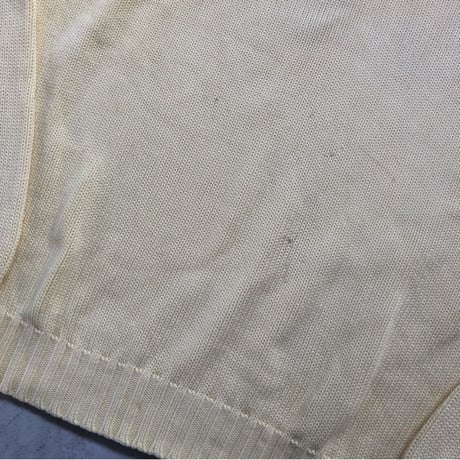 POLO コットンニットセーター  L