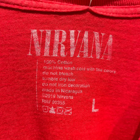 NIRVANA 長袖Tシャツ