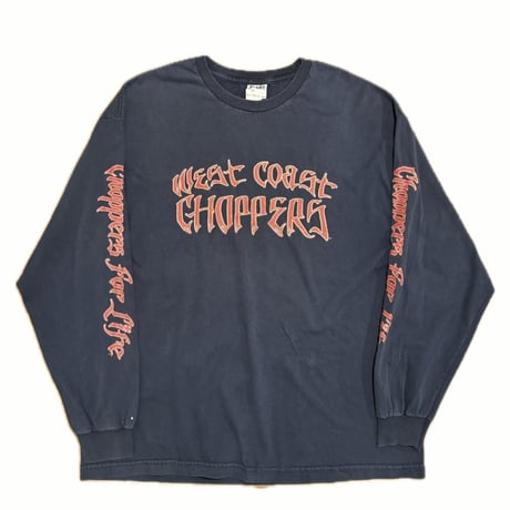 WEST COAST CHOPPERS袖プリントロンT  2XL