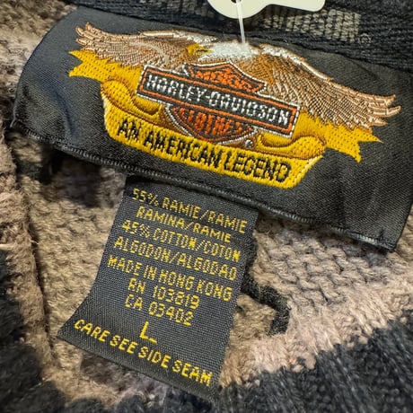 HARLEY DAVIDSON  コットンニットセーター