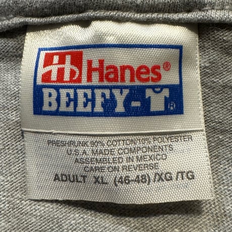 90's〜 Hanes BEEFY 無地T デッドストック