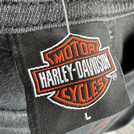 00's USA製 HARLEY DAVIDSON プリントTシャツ L