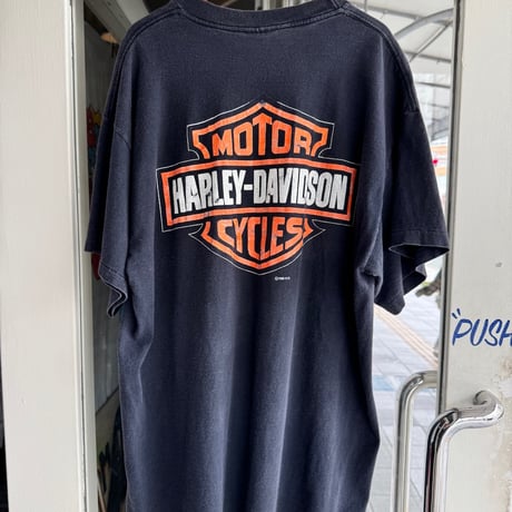 90's USA製 HARLEY DAVIDSON プリントTシャツ XL