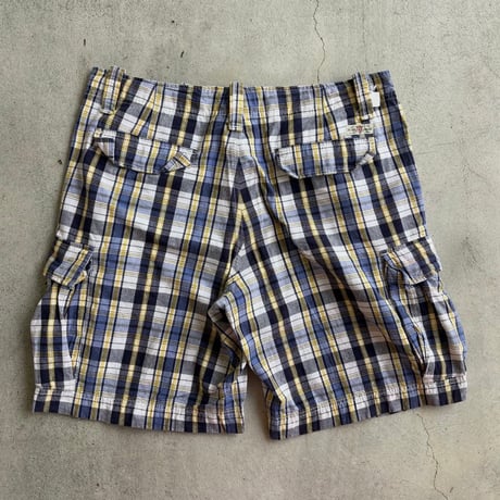 POLO JEANS COMPANY チェックカーゴショーツ