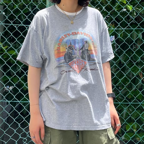 ハーレーダビッドソン両面Tシャツ
