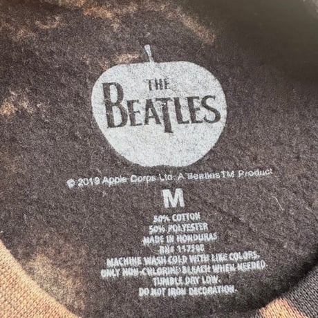 THE BEATLES アビイ・ロード ブリーチ加工スウェット