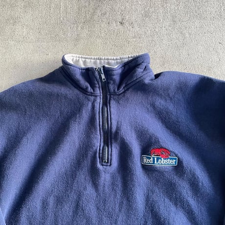 FRUIT OF THE LOOM ハーフジップスウェット
