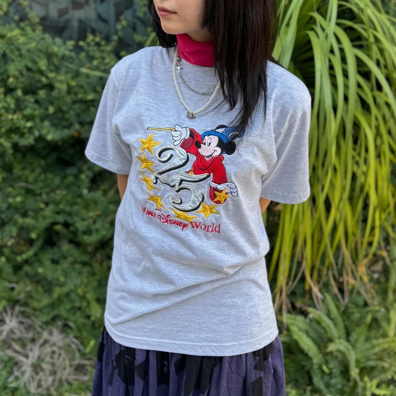 MICKEY,INC Walt Disney World 25周年記念Tシャツ | CUST 
