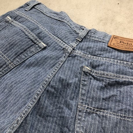 USA製 Polo by Ralph Lauren  ヘリンボーンショーツ
