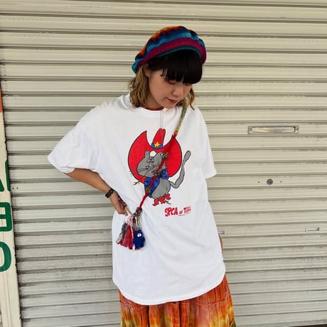 Hanes カウボーイキャットTシャツ