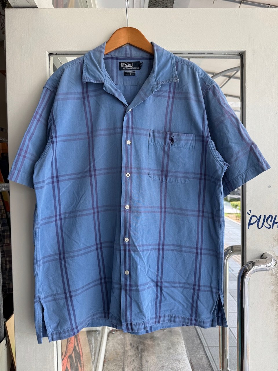 Ralph Lauren 半袖オープンカラーシャツ 〝ADAMS〟M | CUSTOM FEVER
