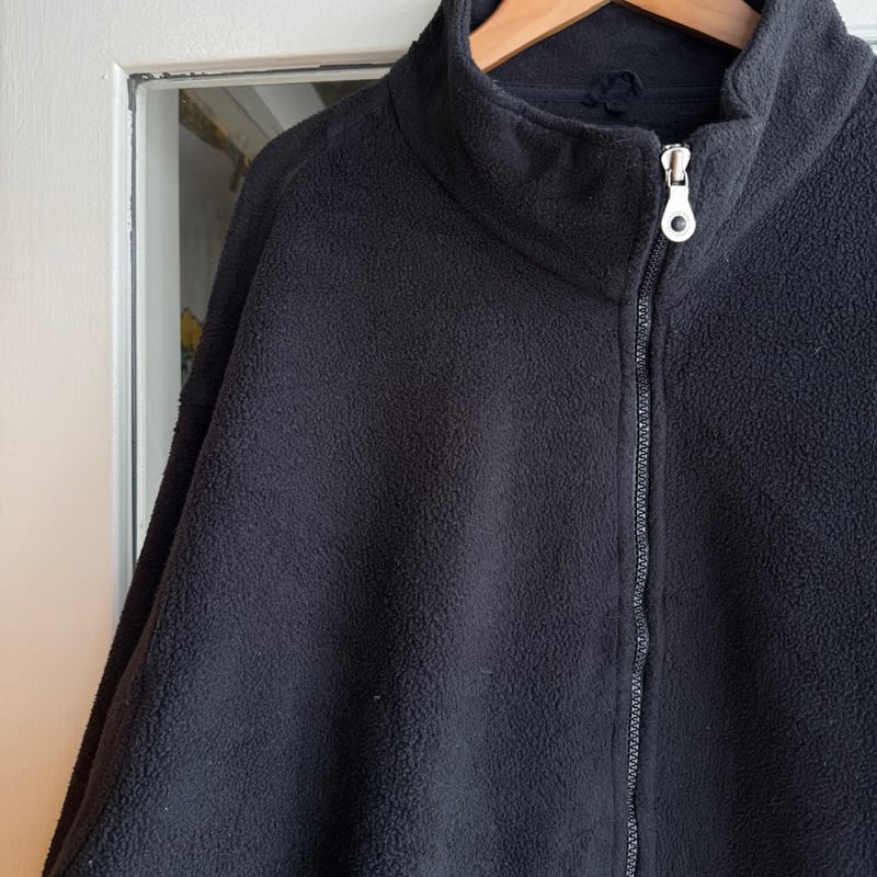 USA製 LANDS' END フルジップフリース 黒XL | CUSTOM FEVER