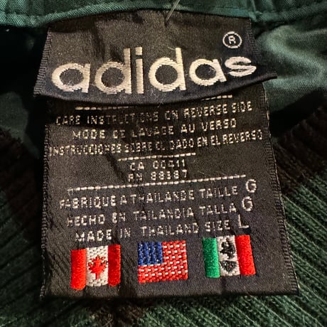 90's adidasＶネックプルオーバー