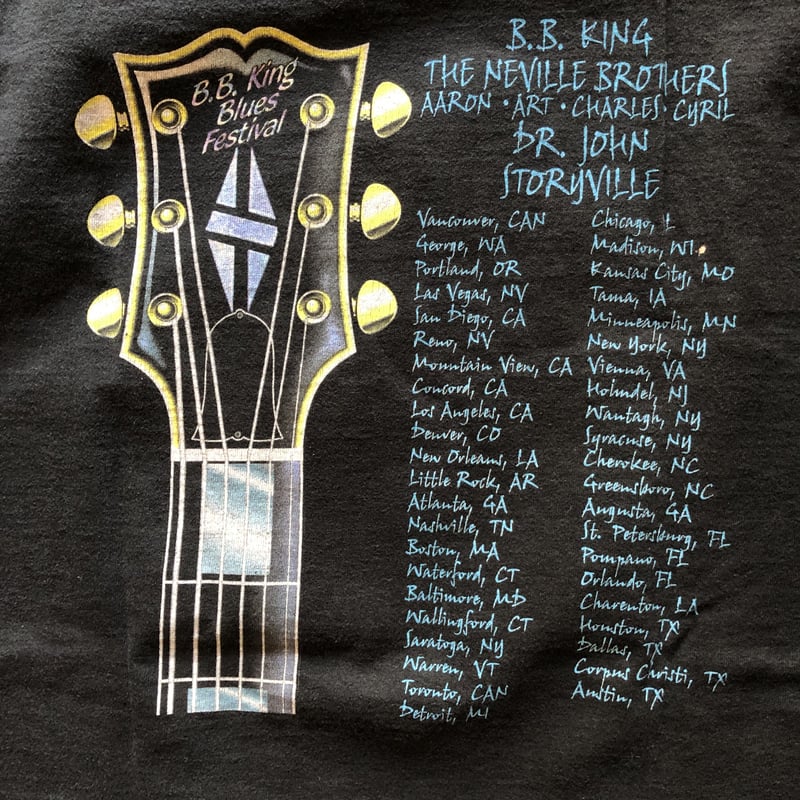 B.B.KING BLUES FESTIVAL Tシャツ | CUSTOM FEVER