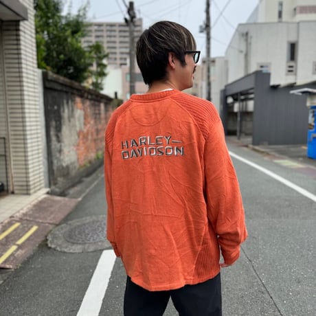 HARLEY DAVIDSON  刺繍セーター
