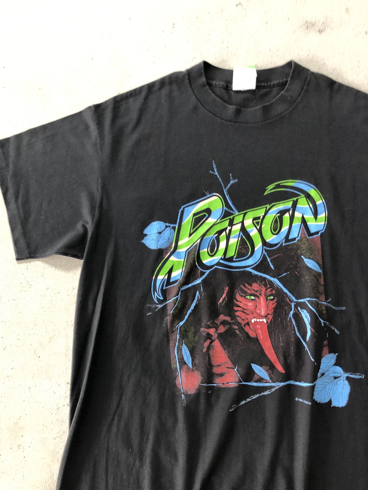 80's POISON バンドTシャツ XL | CUSTOM FEVER