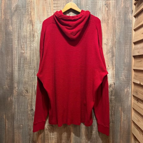 POLO by Ralph Lauren ハーフボタン サーマルフーディー