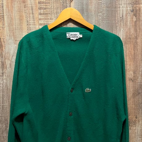 IZOD LACOSTE アクリルカーディガン