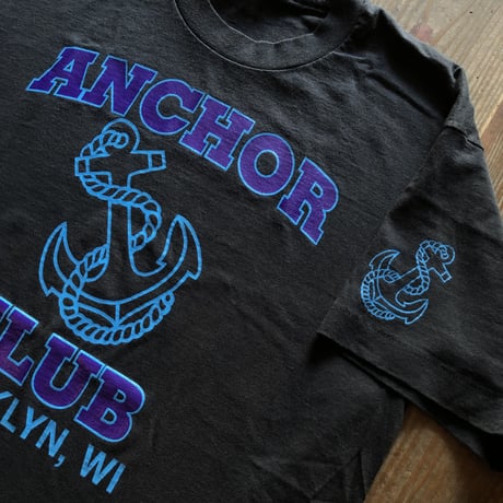 〜90's ANCHOR CLUB プリントTシャツ