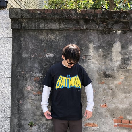 80's BATMAN プリントTシャツ XL