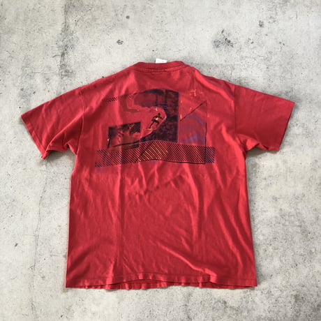 〜90's OPオールドサーフTシャツ XL