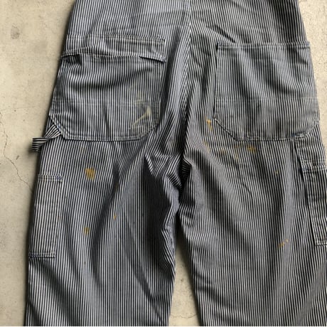Sears TOUGHSKINSヒッコリーオーバーオール