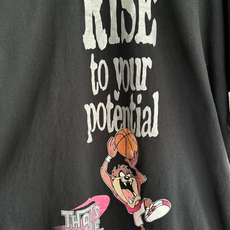 90's USA製 ルーニー・テューンズキャラTシャツ L