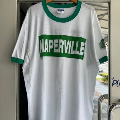 80's〜 USA製リンガーネックTシャツ  XL