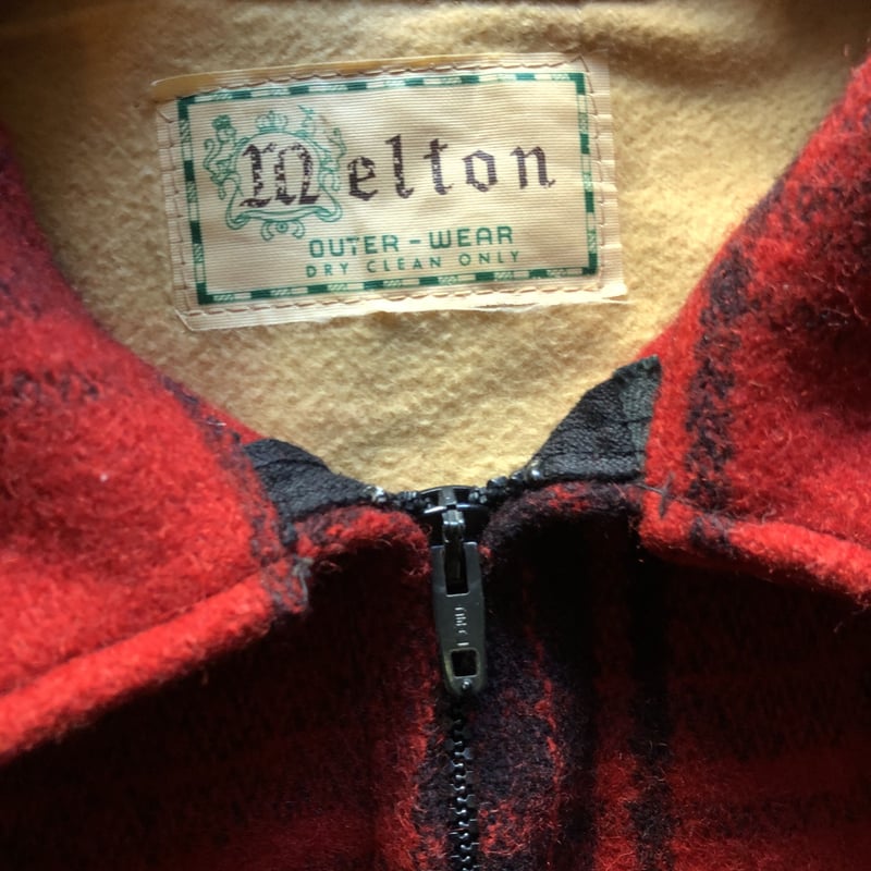 60's〜melton ウールハンティングジャケット | CUSTOM FEVER