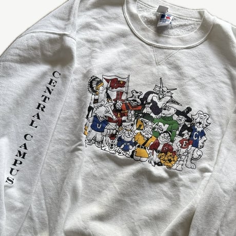 〜90's USA製RUSSELL カレッジスウェット XL