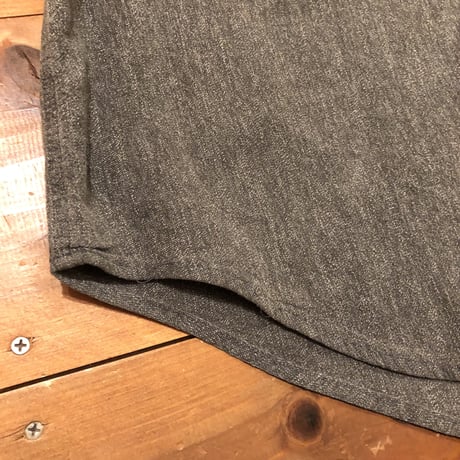 60's Sears L/S ブラックシャンブレー