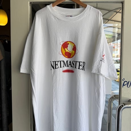 90's NETCOM 企業物プリントTシャツ