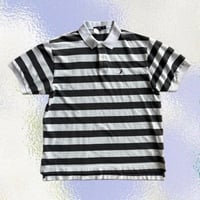 NAUTICA ボーダーポロシャツ